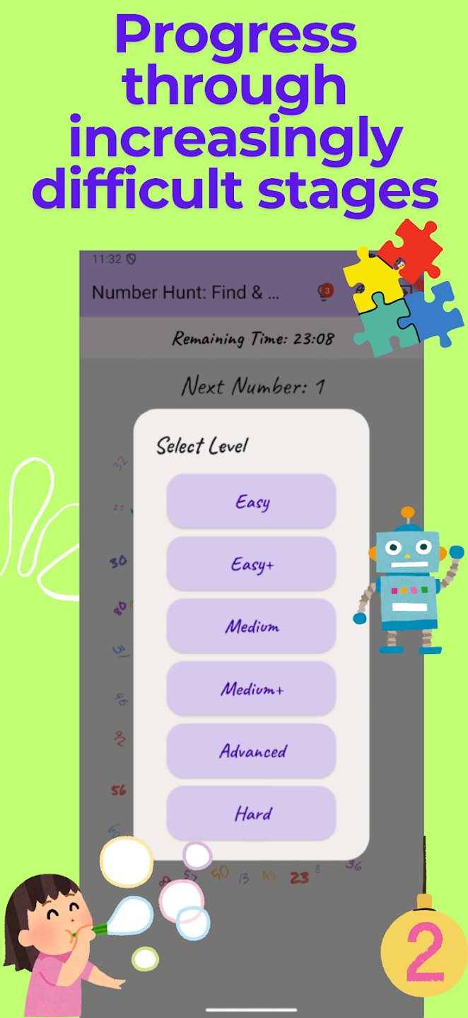 Number Hunt Gameplay