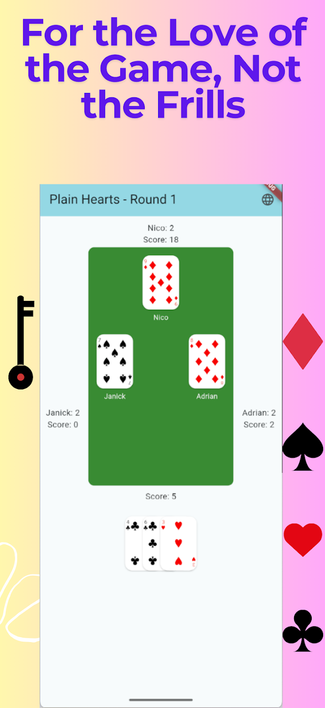 Plain Hearts Features
